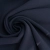 Костюмный креп синий стрейчевый