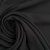 Трикотаж черный вискозный гладкий