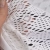 Сетка трикотажная белая кружевная