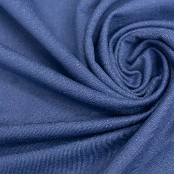 Футер джинсового цвета