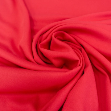 Вискоза твил костюмно-плательная красная