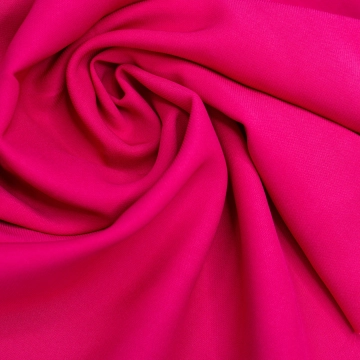 Креп  ярко-розовый вискозный стрейч