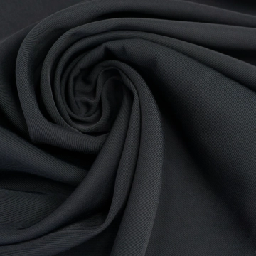 Костюмно-пальтельный твил черный