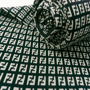 Трикотаж F черный с лого