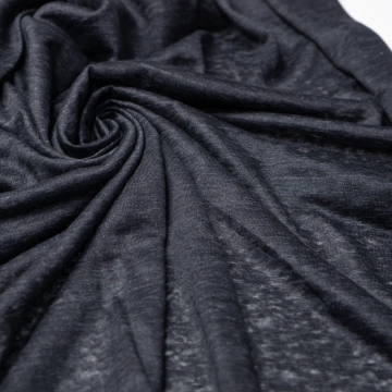 Трикотаж льняной графит 3,8 м