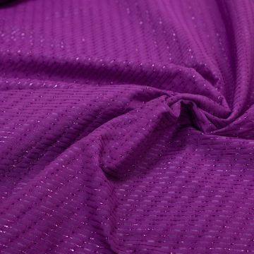 Ткань с люрексом ягодный жаккард