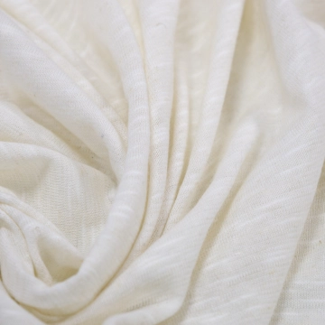 Трикотаж льняной айвори 3,75 м