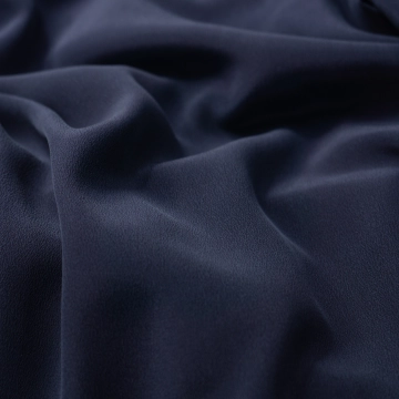 Вареный шелк LP темно-синий