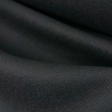 Шерсть пальтовая черная