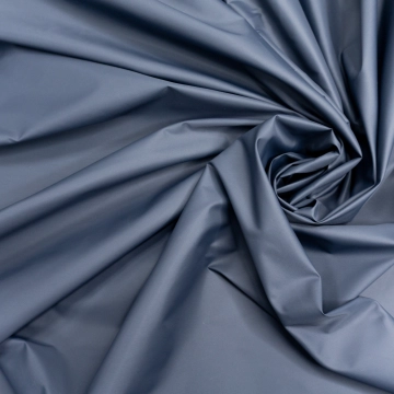 Плащевая ткань темно-синяя водоотталкивающая