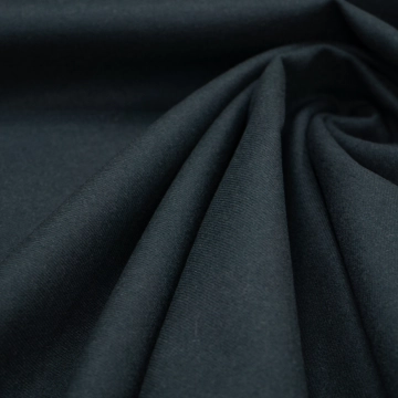 Костюмная шерсть фланель серо-зеленая