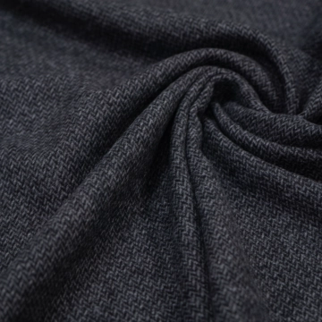 Трикотаж елочка хлопок с шерстью