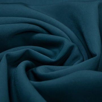 Костюмная вискоза кади морская волна