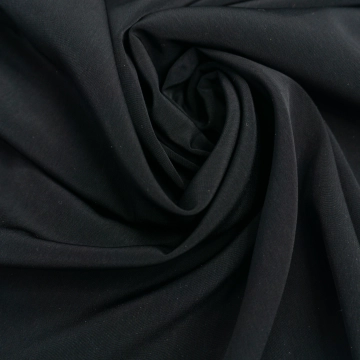 Плательная ткань вискоза угольно-черная