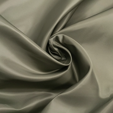 Ткань плащевая сатин зеленая водоотталкивающая