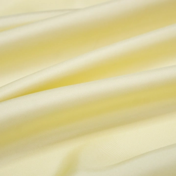 Шелк натуральный твил бледно-желтый