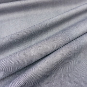 Хлопок под джинс серо-синий рубашечный