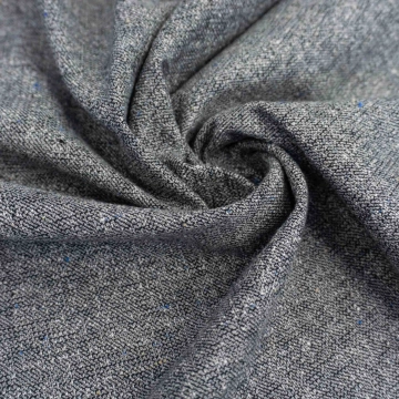 Шерсть с хлопком мелкое букле с вкраплениями