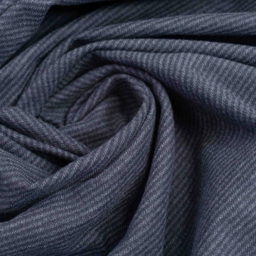 Хлопок костюмный серый графит горизонтальная полоска