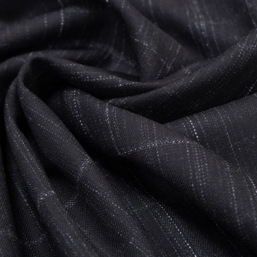 Шерсть ETR черная в клетку светлую