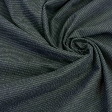 Хлопок костюмный серый горизонтальная полоска