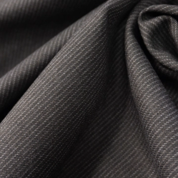 Шерсть костюмная серая в полоску