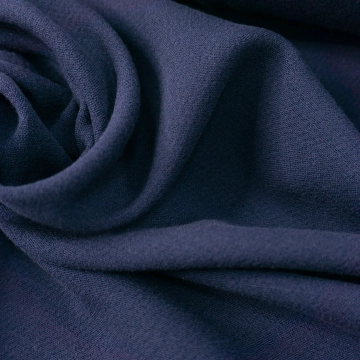 Костюмная ткань темно-синяя плотная