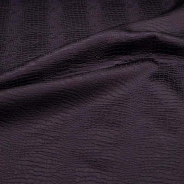 Жаккард под змею темно-шоколадный