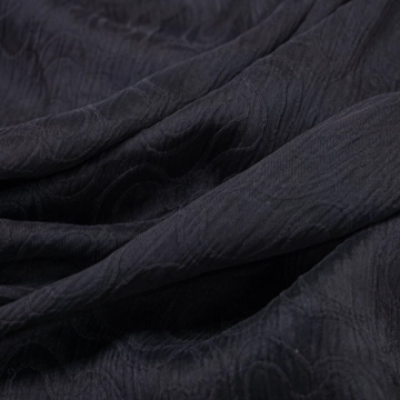 Вискоза Dolc жаккардовая черная