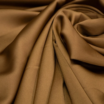 Ткань кади сатин золотисто-бежевая