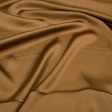 Ткань кади сатин медно-коричневая