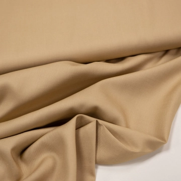 Вискоза костюмная диагональная бежевая