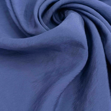 Вискоза с креш эффектом синяя