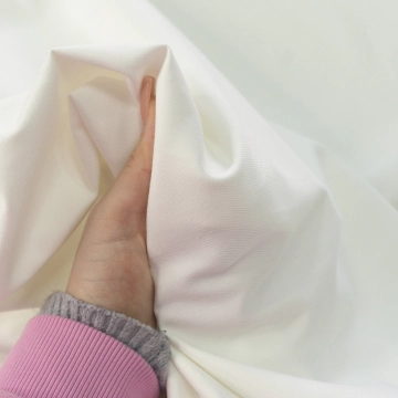 Хлопок джинс  мелкая диагональ молочный