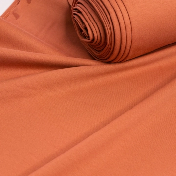 Кулирка с шелком высветленный терракот