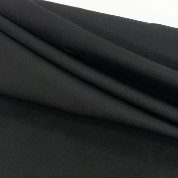 Хлопок черный рубашечный плотный