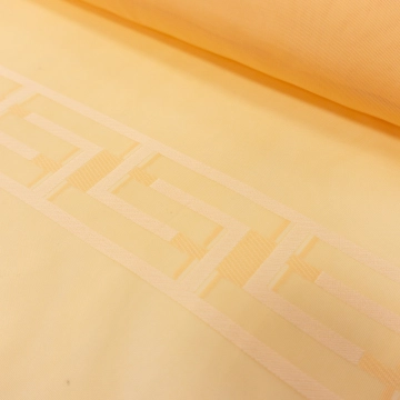 Шифон вискозный Vers персиковый купон 75 см