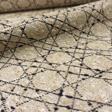 Твид оригинальный Di продублированный бежевый