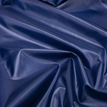 Курточная ткань синяя с легким блеском WP