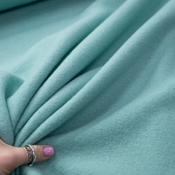 Шерсть пальтовая лоден снежная мята