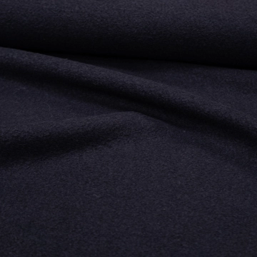 Шерсть букле черная пальтовая