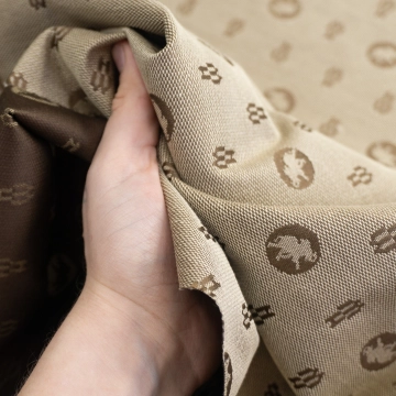 Жаккард с пропиткой водооталкивающей со слоном