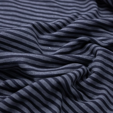 Футер двунитк полоска синяя