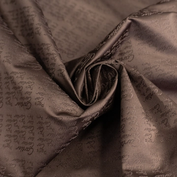 Жаккард с накатом Carti шоколадный